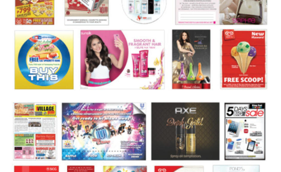 Marketing Collaterals (Brochures, Catalogs, Flyers, Leaflets, Posters, Standees, etc.)
